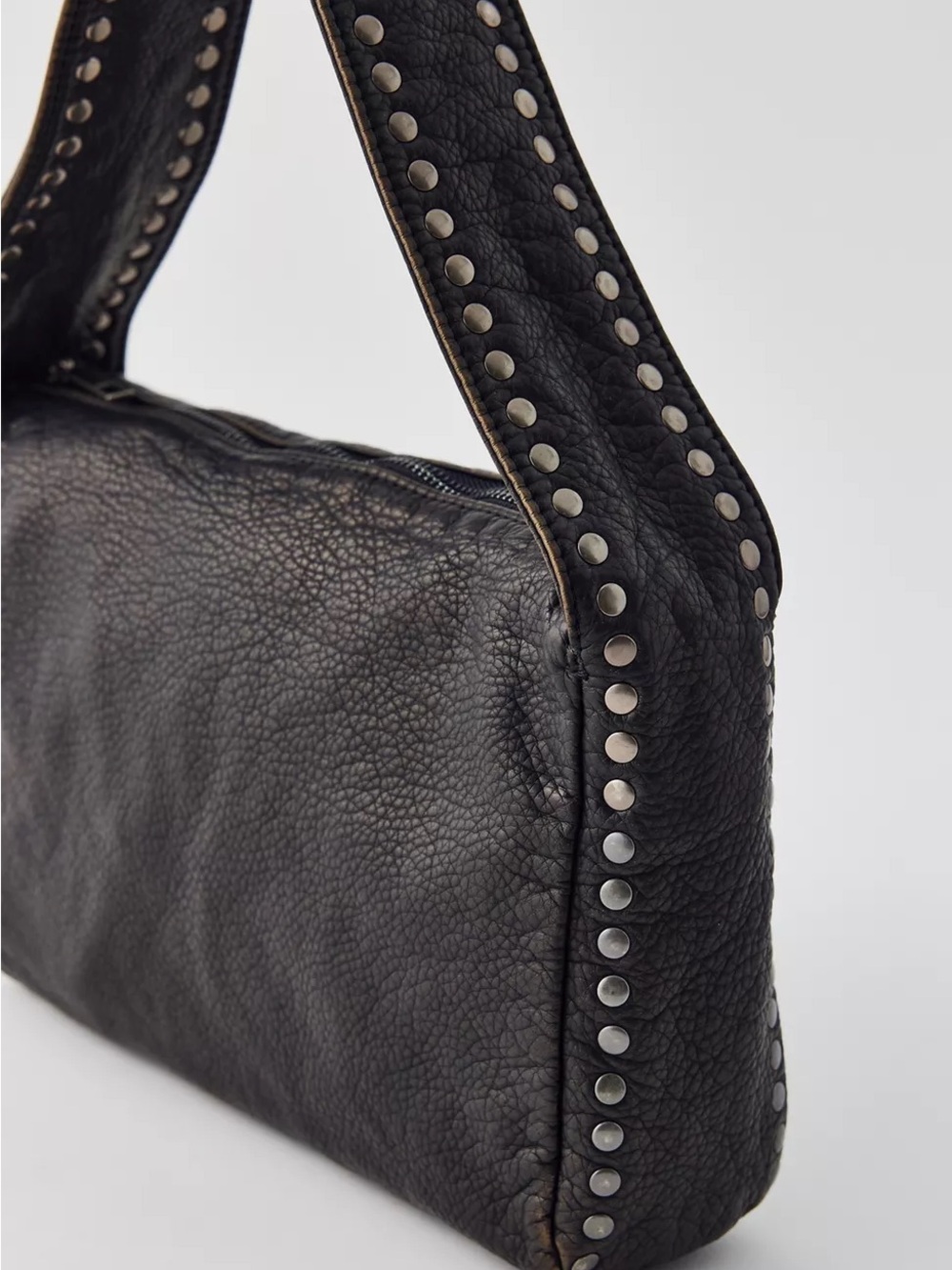 UO Black Studded Shoulder Bag - Picture 5 of 6
